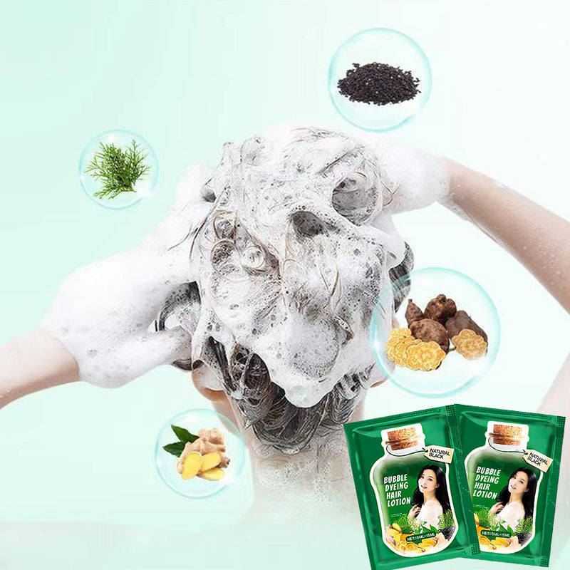 Plant Bubble Haarverf Shampoo