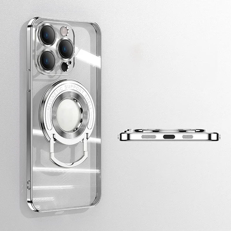 Magnetische houder Plating telefoonhoesje voor iPhone