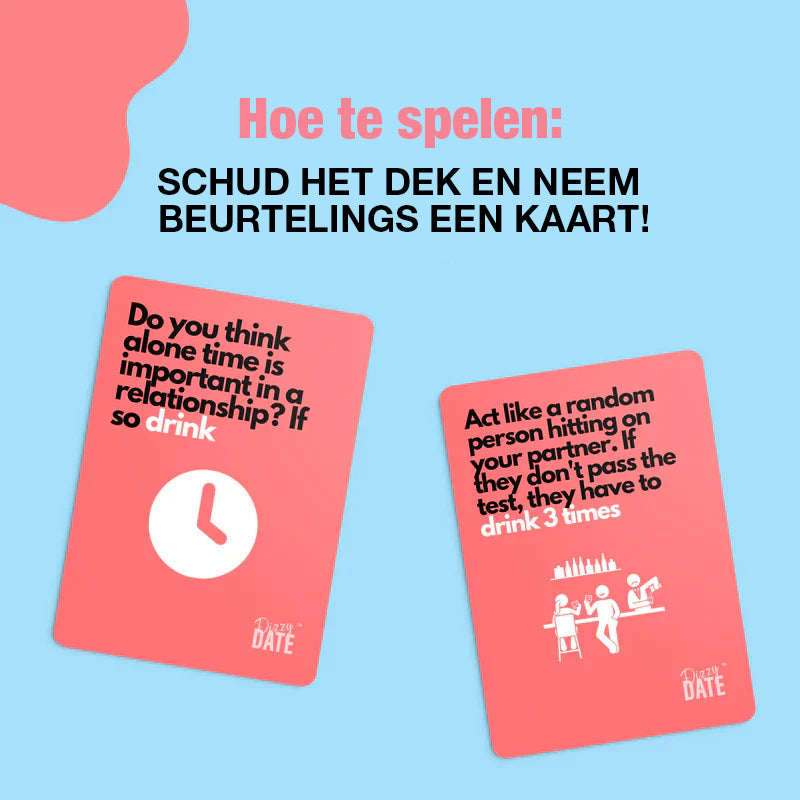 Dizzy Date - Het kaartspel voor koppels