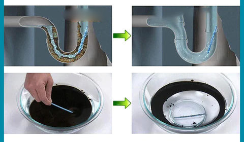 Magic Stick voor pijpontsmetting en ontgeuring (12 stuks)