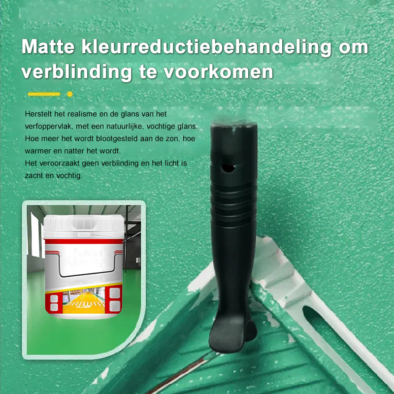 Sneldrogende antislip vloercoating op waterbasis