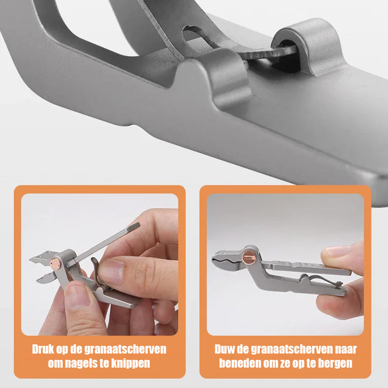 Krokodil nagelknipper