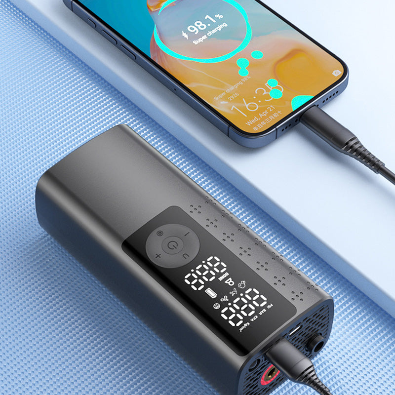 Intelligente digitale display luchtpomp