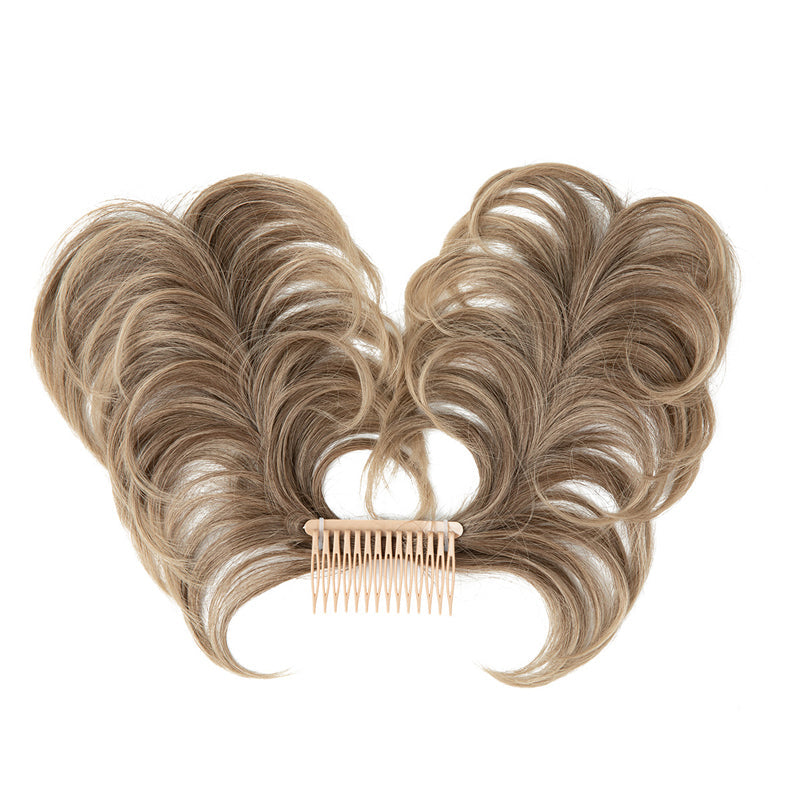 Moeiteloze elegantie zijkam met clip in haarknotje