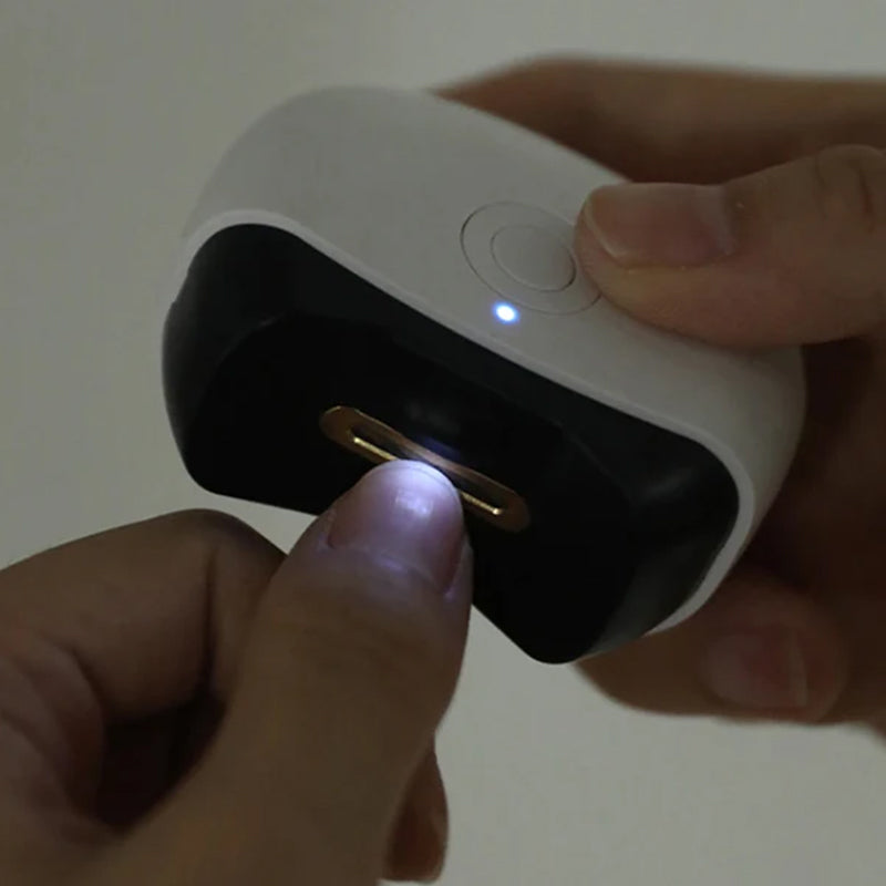 Elektrische anti-knijp nagelknipper