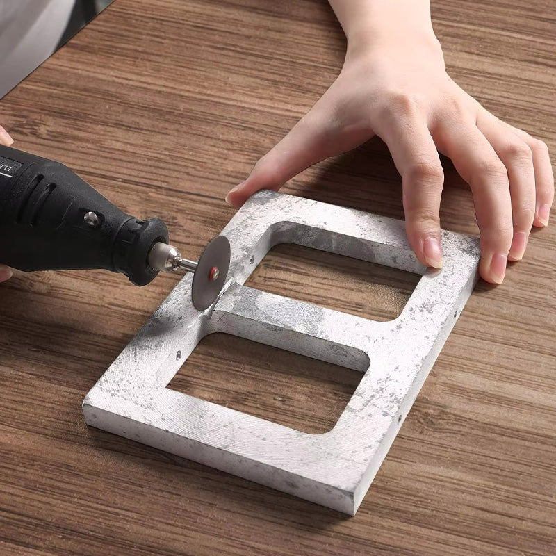 Set van 6 stuks metalen HSS-cirkelzaagbladen