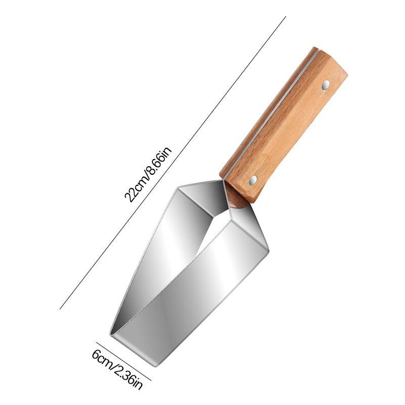 Watermeloen driehoekig snijmes