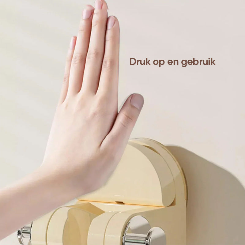 Geïntegreerd doucherek met zuignap