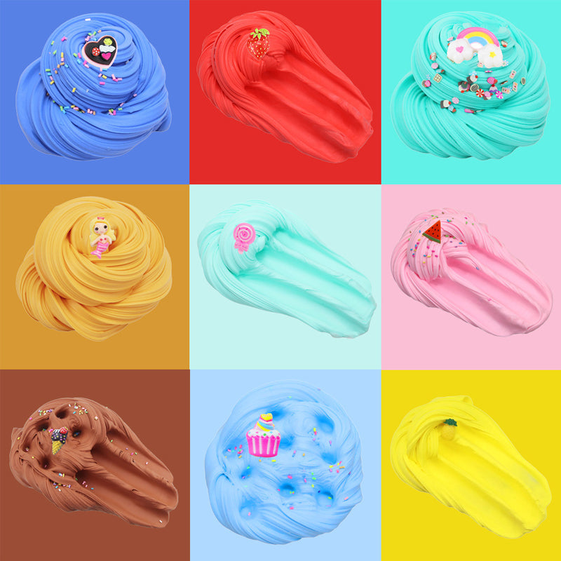 Fluffy Slime Putty for Kids(6 pcs/ 9 pcs)