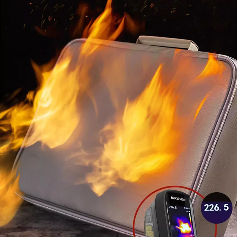 Waterdichte en vuurvaste afsluitbare opbergtas voor documenten