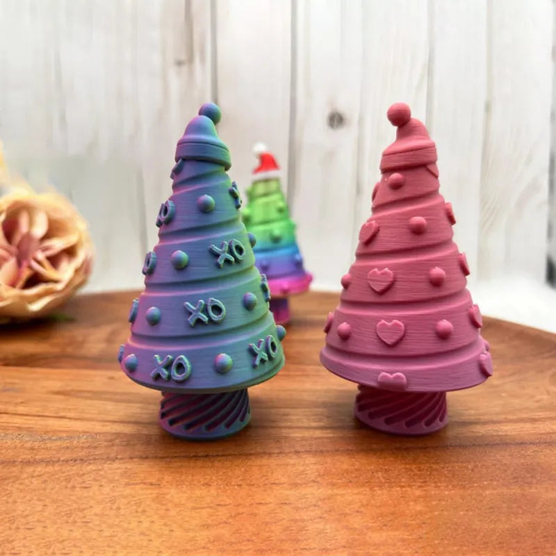 3D-geprint kerstboom-stasher-ornament