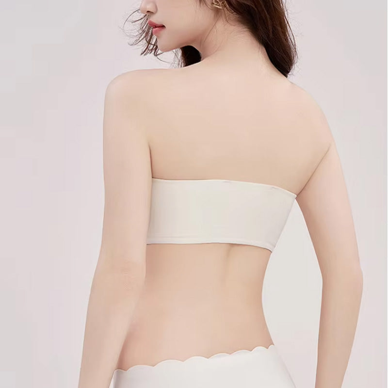 Strapless bh met antislipsluiting en voorsluiting voor dames