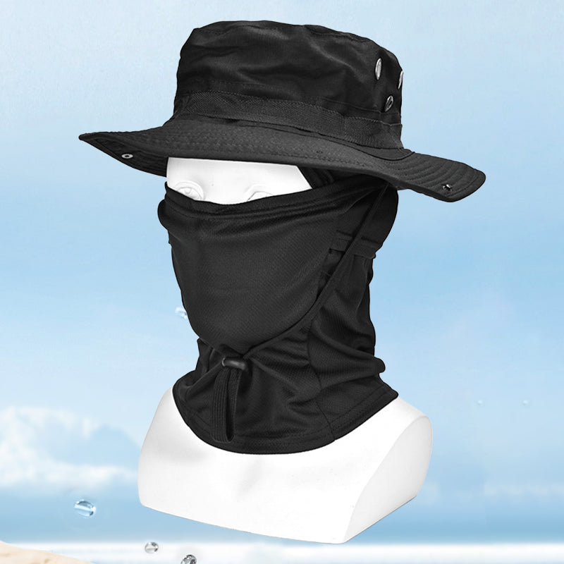 Multifunctionele camouflage-bergsporthoed