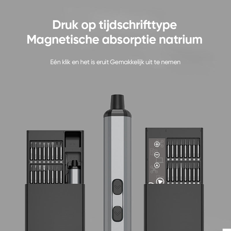 68-in-1 mini-precisie-elektrische schroevendraaierset