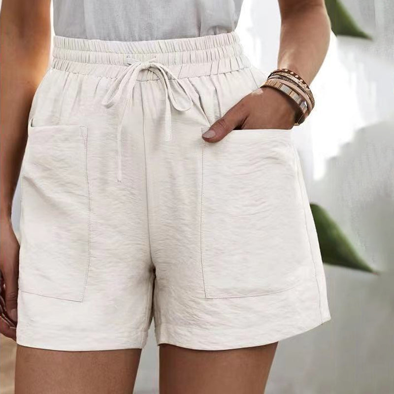 Losse casual short met twee zakken
