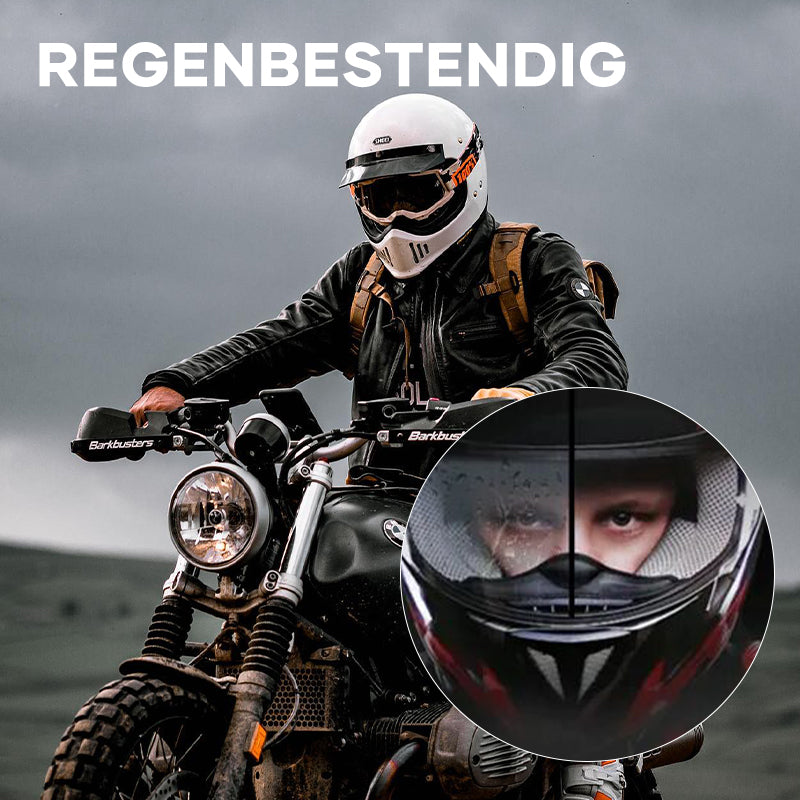 Anticondens- en regendichte viziercoating