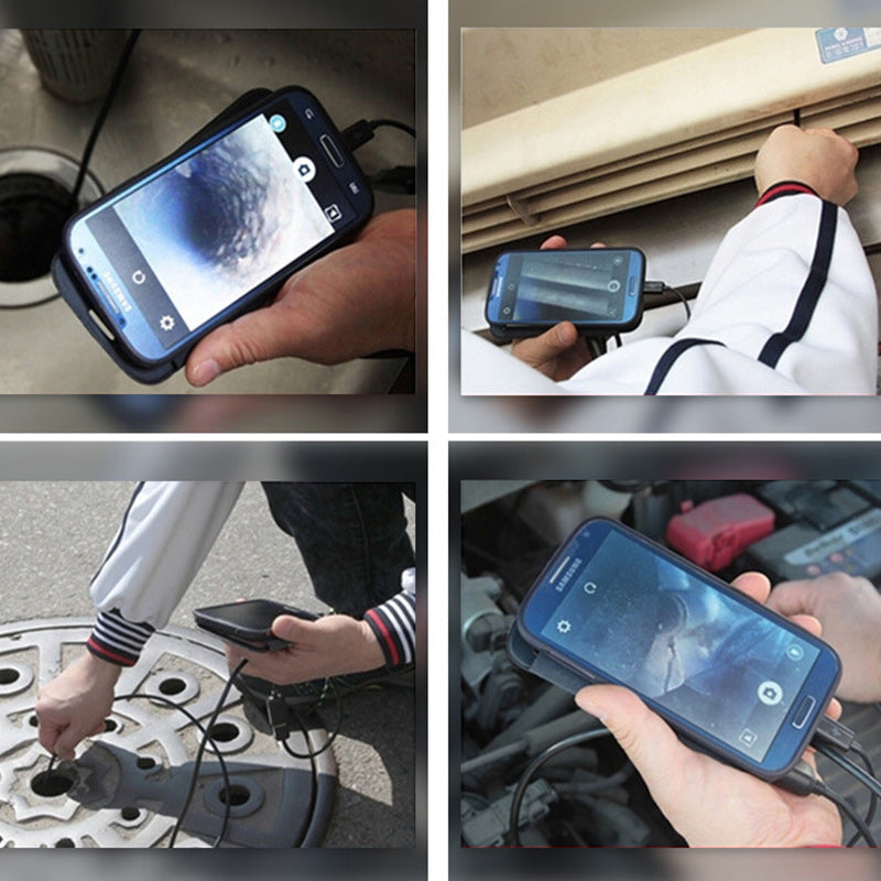 Waterdichte Android-telefoonendoscoop