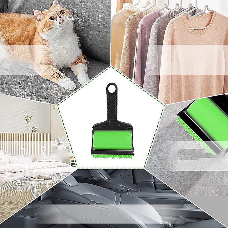 Wasbare kleverige pluisroller