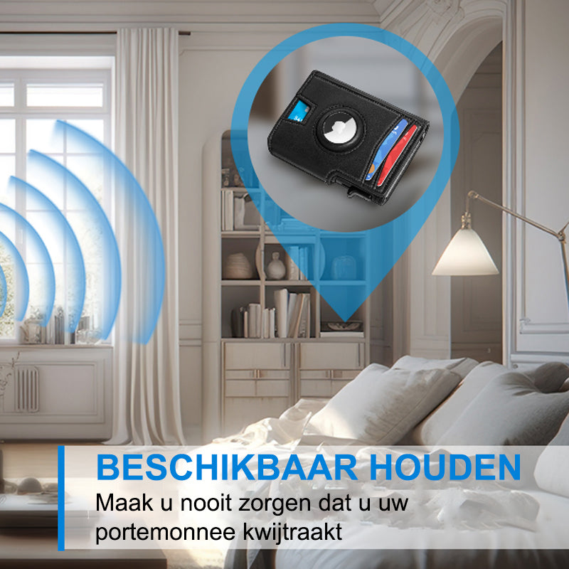 Zakelijke stijl pu lederen geldclip voor heren