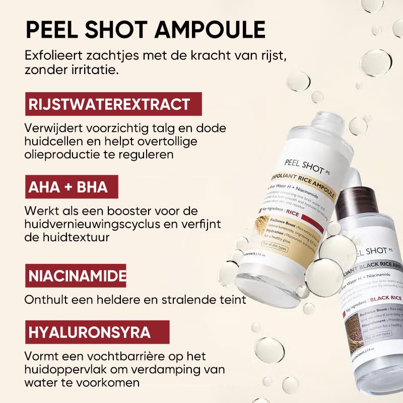 Zachte Exfoliërende Ampul