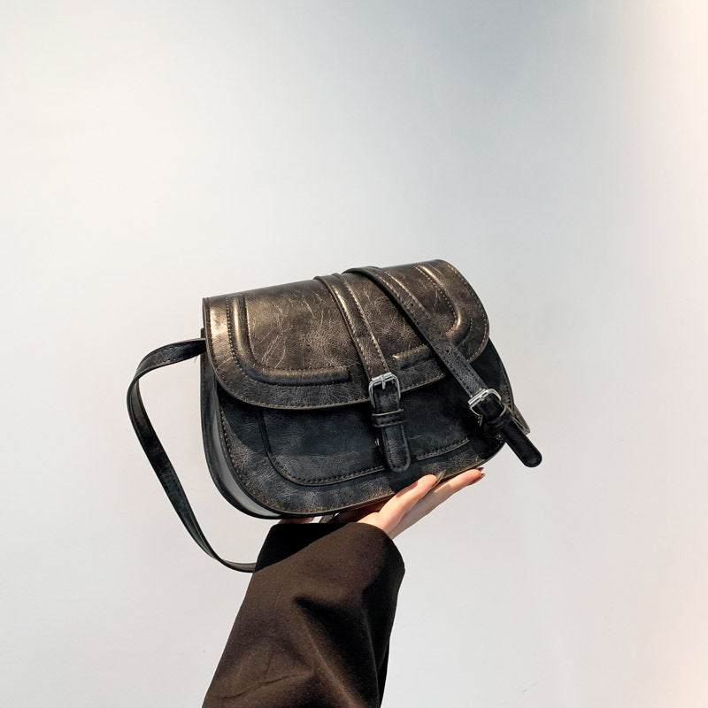 Retro zadel crossbodytas