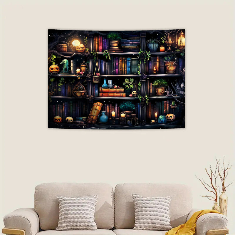 Skelet horror Halloween tapijt