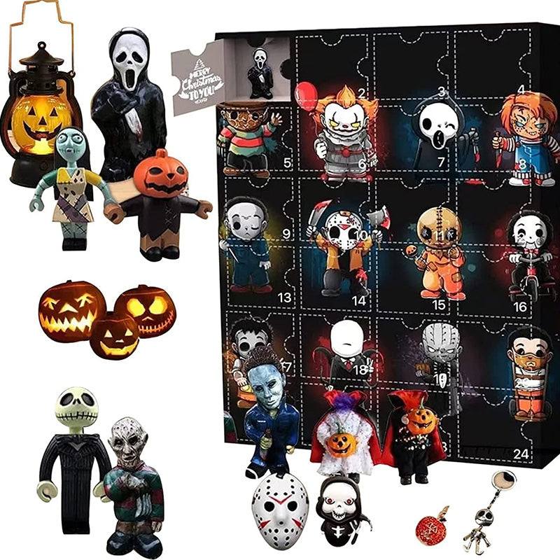 Halloween Horror Adventskalender - Er zitten 24 cadeaus in