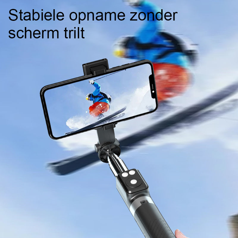 Nieuwe 6-in-1 selfiestick met invullicht