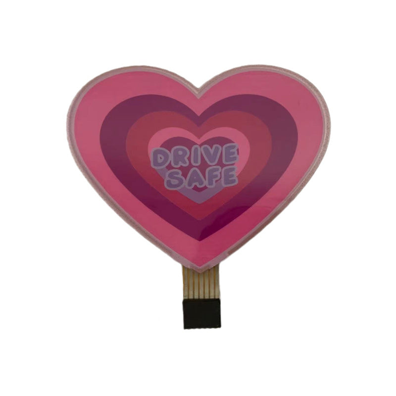 Lichtgevende autostickers