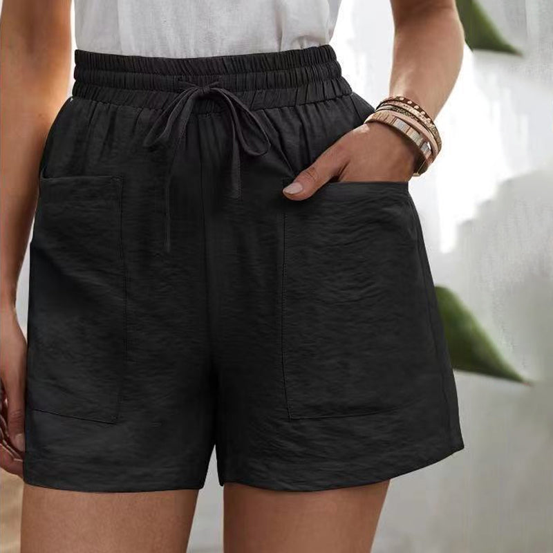 Losse casual short met twee zakken