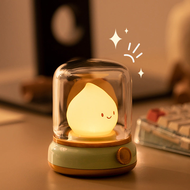 Retro kaarslicht nachtlampje