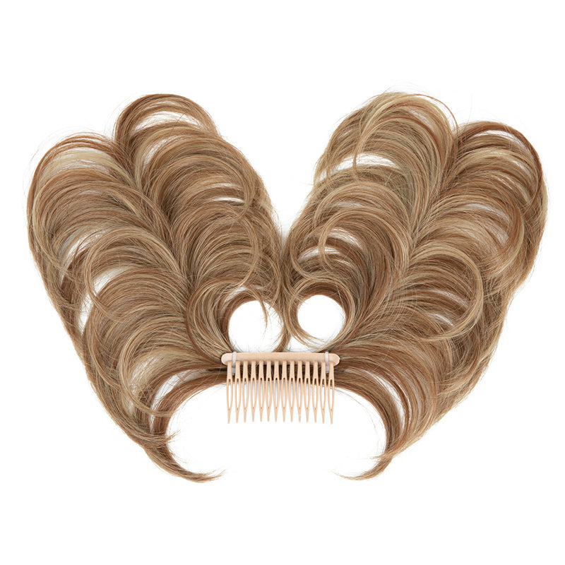 Moeiteloze elegantie zijkam met clip in haarknotje