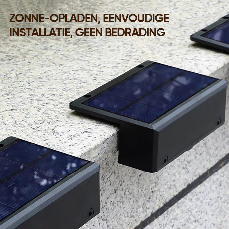 Super heldere zonne-wandlamp