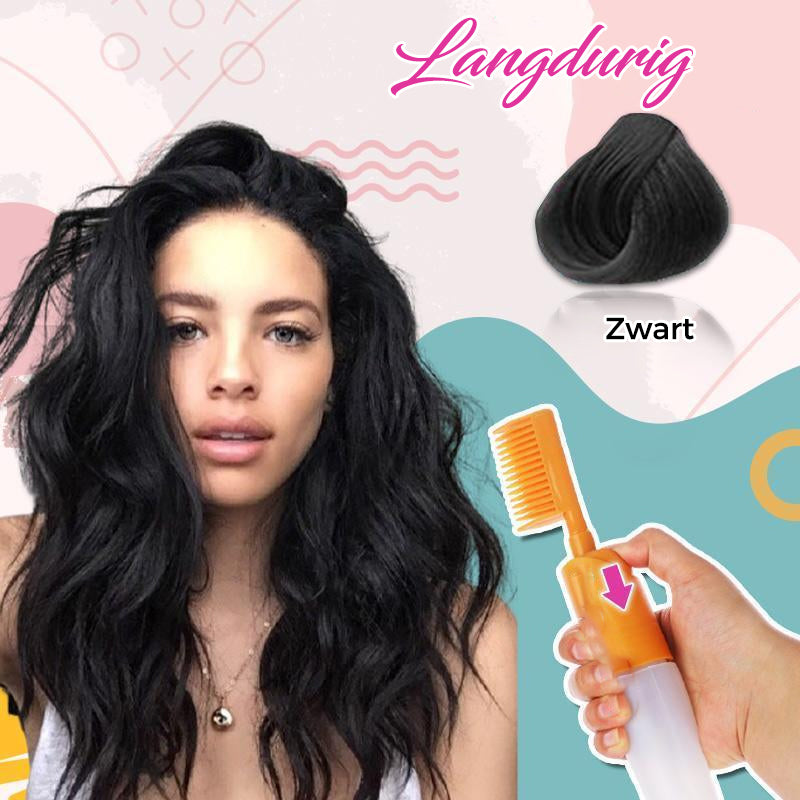 DIY Haarkleuring Kit (Haarverf + Fles Met Kam)