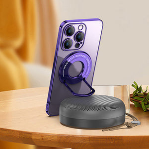 Magnetische houder Plating telefoonhoesje voor iPhone