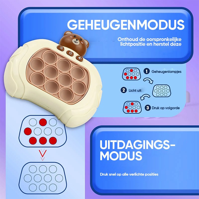 Puzzelspelconsole voor kinderen