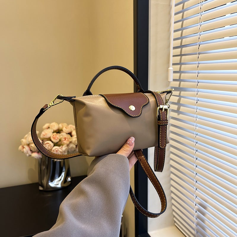 Mini-crossbodytas met kleurblokken voor dames