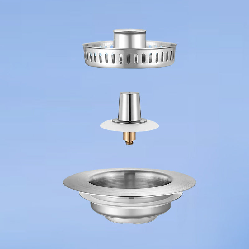 Geüpgradeerd 3-in-1 Keukenafvoer Zeef