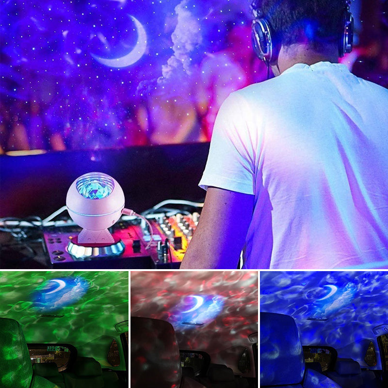 Mini bolvormige sterrenhemelprojector