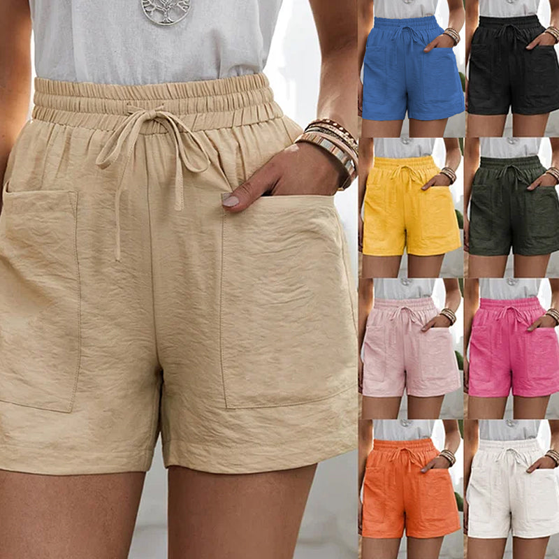 Losse casual short met twee zakken