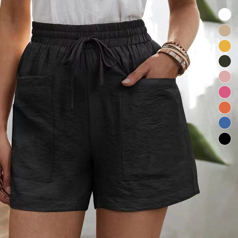 Losse casual short met twee zakken