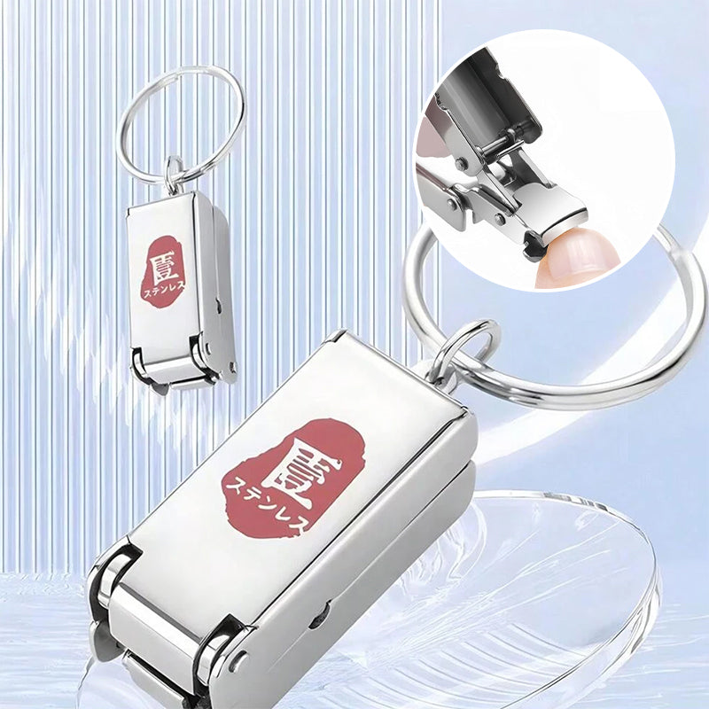 Draagbare mini-opvouwbare nagelknipper