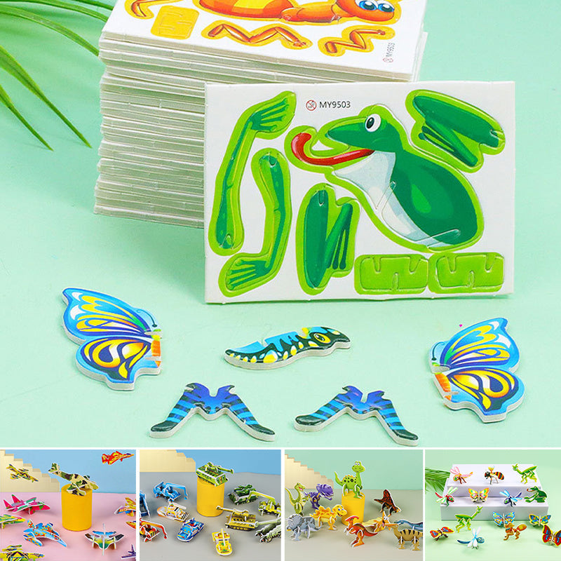 DIY driedimensionale insectenpuzzel