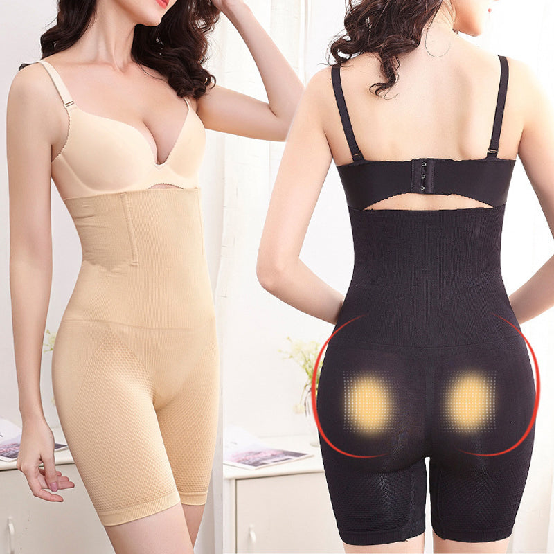 Shapewear met hoge taille en boxertaille