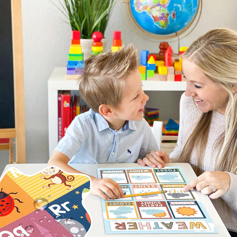 Boho PreK Educatieve posters 16 stuks