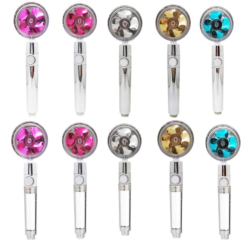 Draaibare hogedruk douche