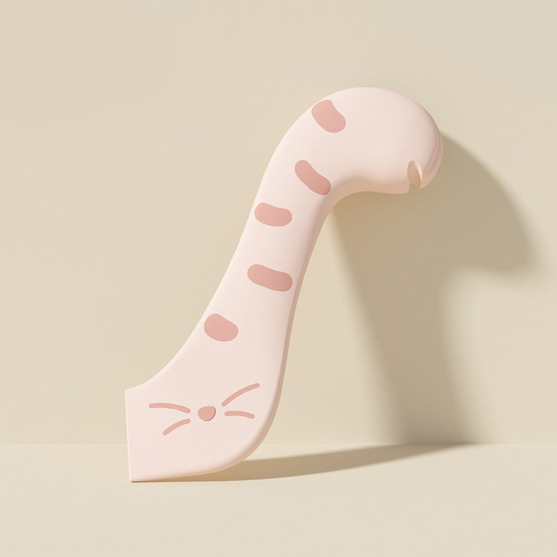 Deksel en schep voor voedsel voor huisdieren