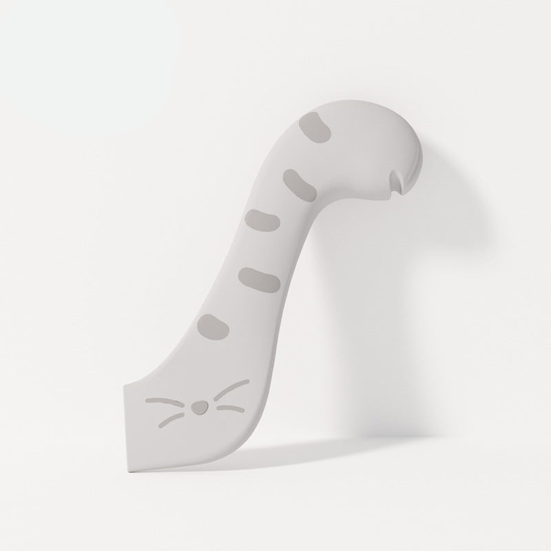 Deksel en schep voor voedsel voor huisdieren