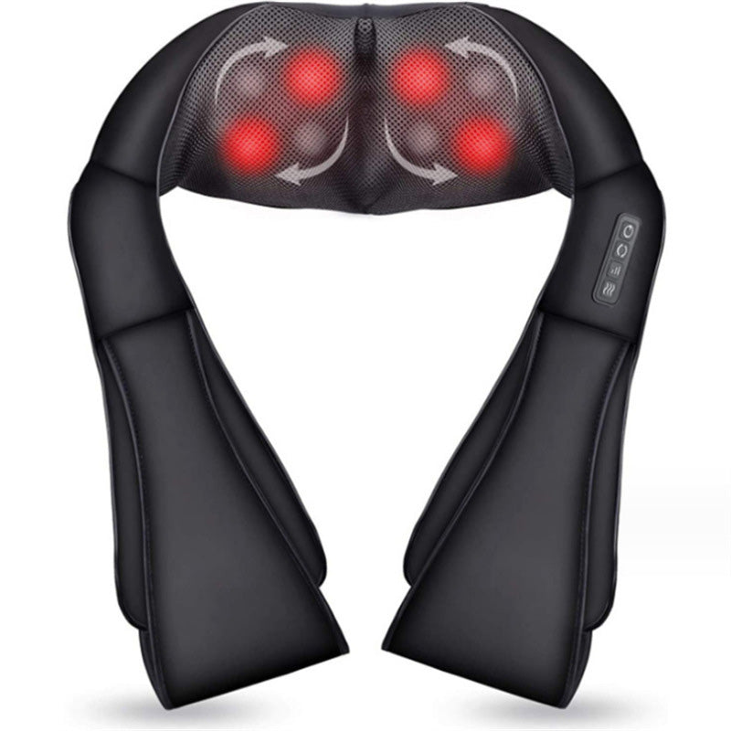 Rood licht verwarming kneden schoudermassager
