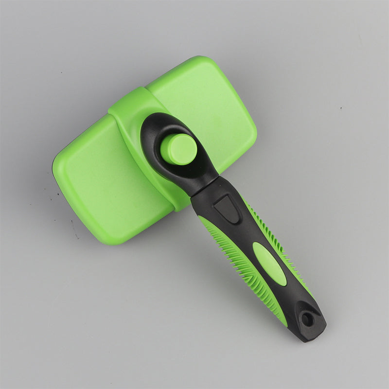 Zelfreinigende Slicker-borstel voor honden en katten